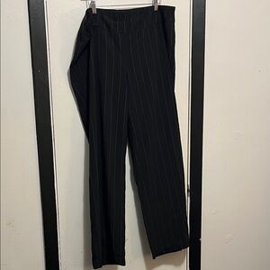 Black Pinstripe Women’s Pants